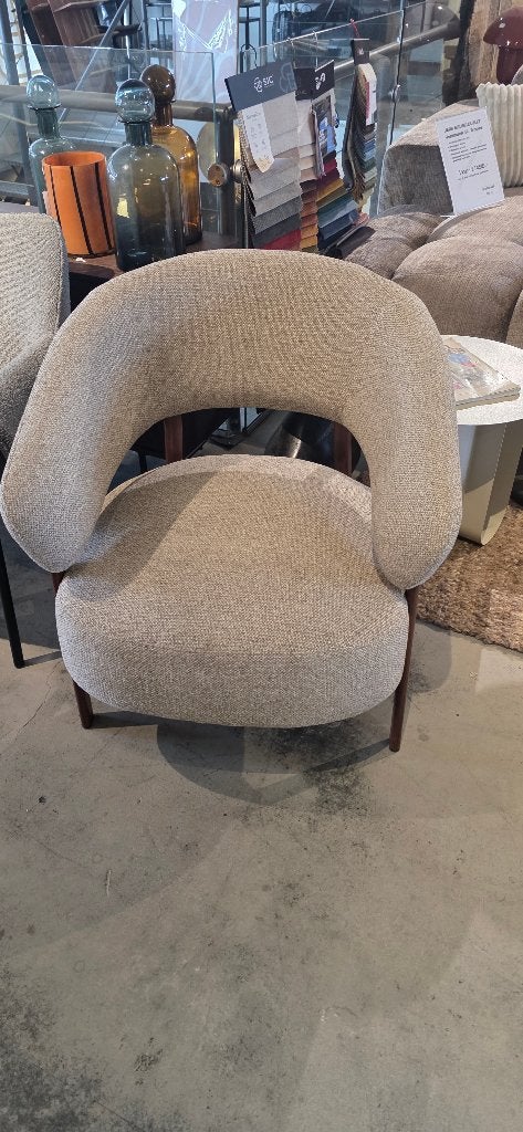 fauteuil Sedia - bruin | Showmodel 2 stuk op voorraad, Ophalen, Hout, Bornsestraat 31, 75 tot 100 cm