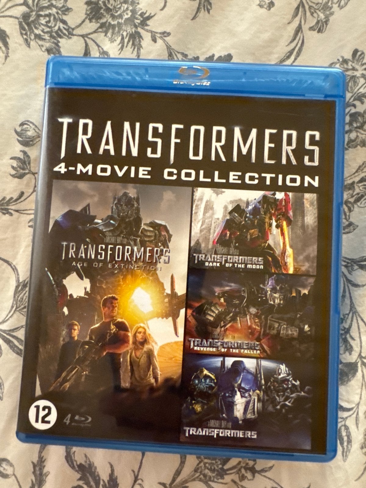 Transformers 4-Movie Collection Blu-ray, Engels, Nederlands, Actie, Ophalen of Verzenden