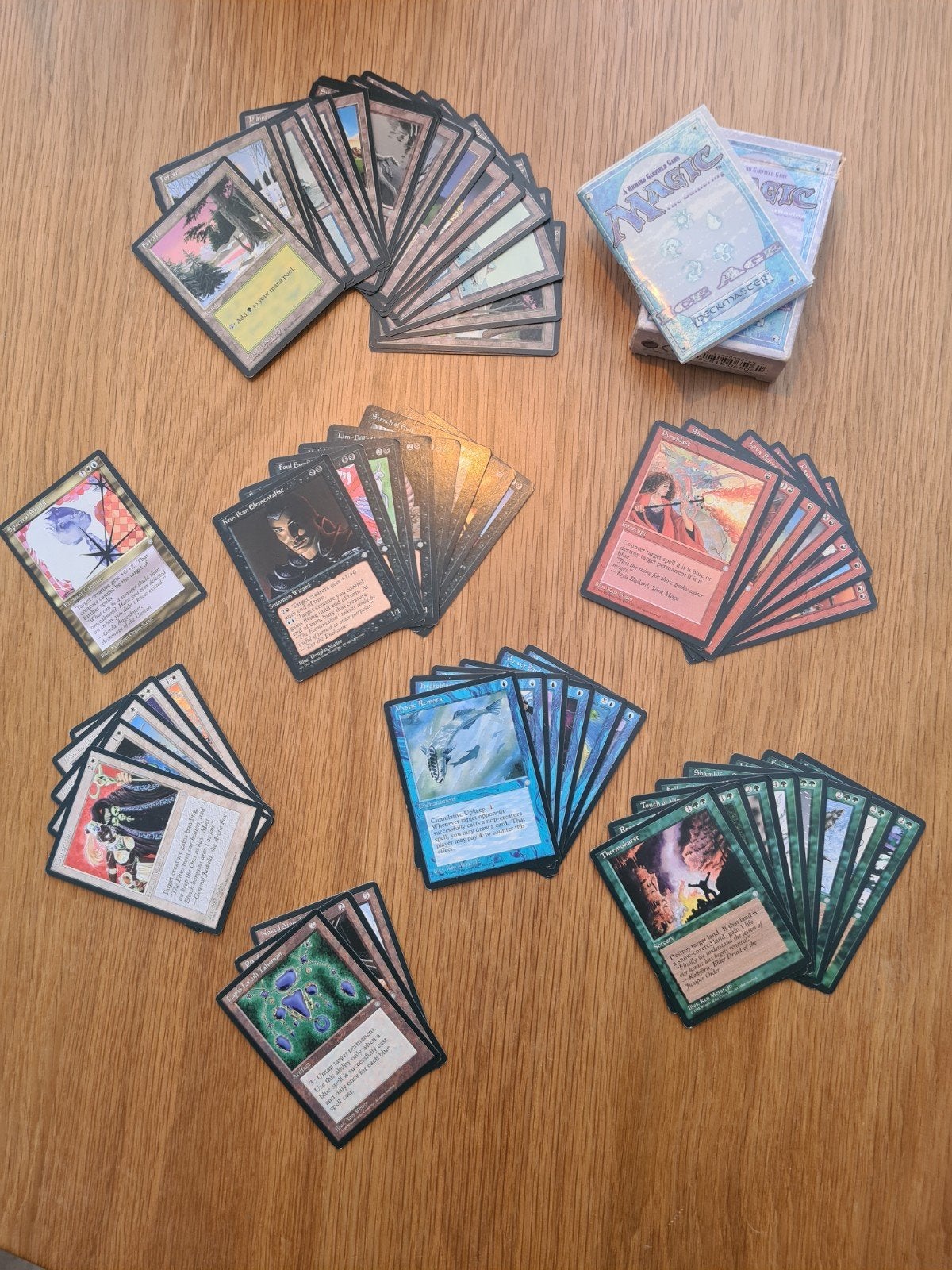 mtg ice age starterdeck (origineel/compleet), Ophalen of Verzenden, Zo goed als nieuw