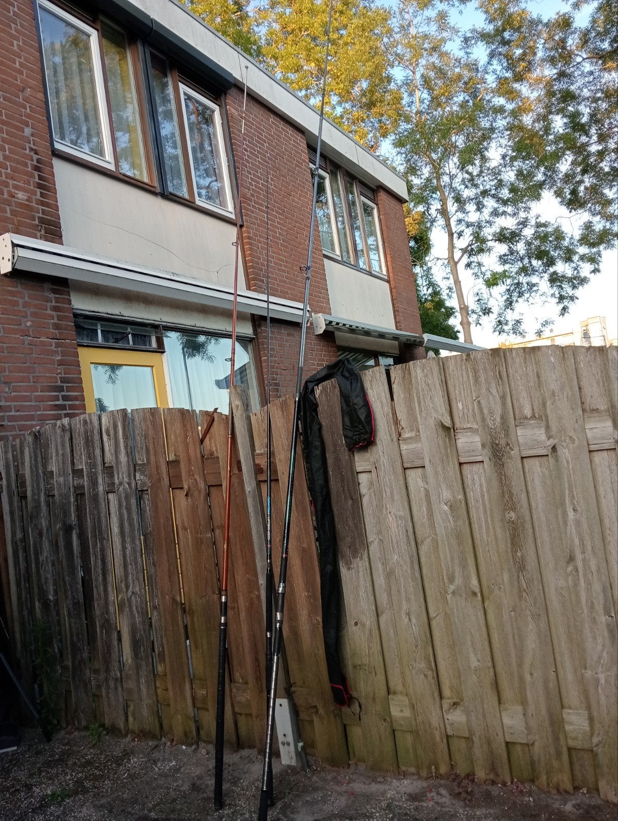 Set van 3 gebruikte werphengels, Watersport en Boten, Hengelsport | Algemeen, Ophalen of Verzenden, Gebruikt, Werphengel
