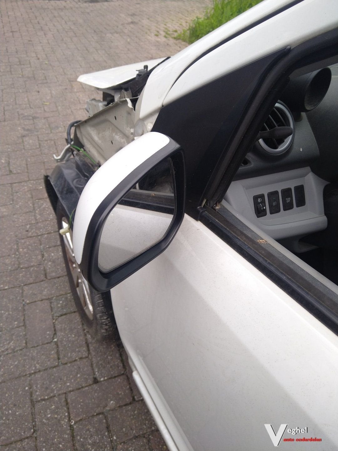 Suzuki Alto 2010 spiegel lv rv wit, Auto-onderdelen, Spiegels, Gebruikt, -, -, Ophalen of Verzenden