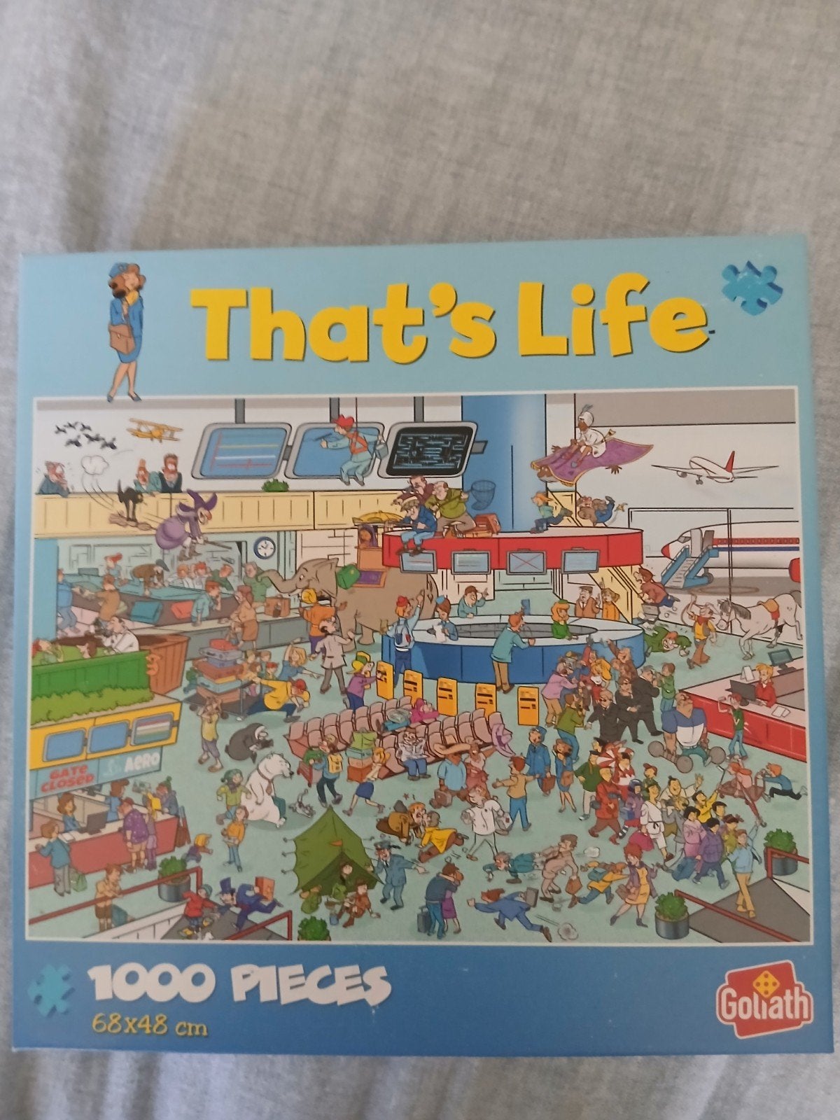 That's Life Goliath Legpuzzel 1000 stukjes, Ophalen of Verzenden, 500 t/m 1500 stukjes, Gebruikt, Legpuzzel