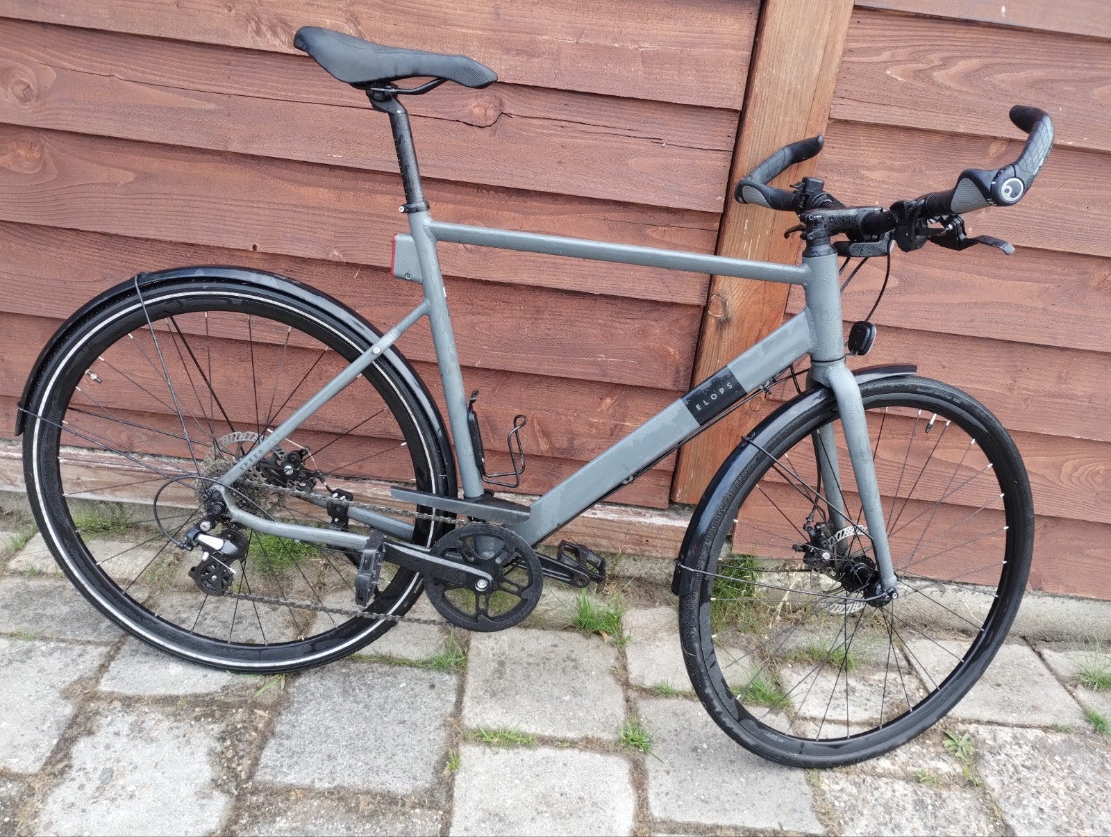 Elops Urban Bike XL, 8-speed, voor lange fietsers, Minder dan 10 versnellingen, Gebruikt, 61 tot 65 cm, Schijfrem