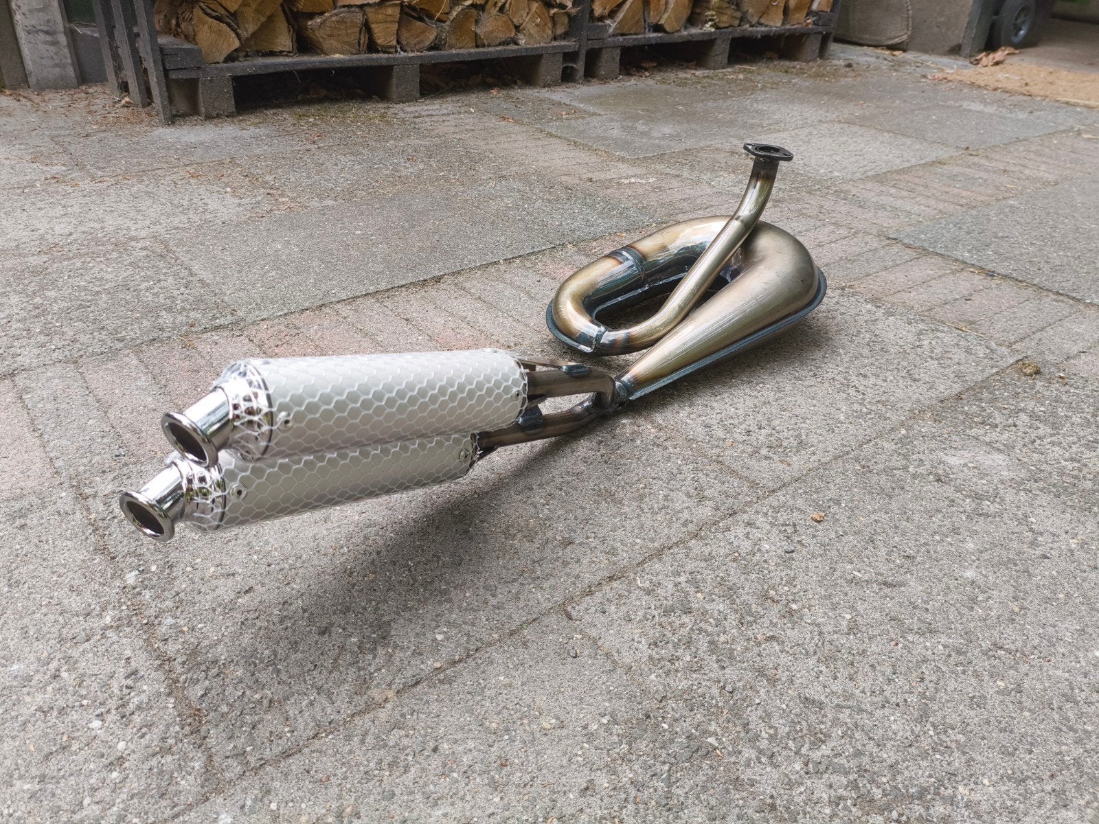 Gloednieuwe Tecno Circuituitlaat met dubbele demper, Ophalen, Nieuw