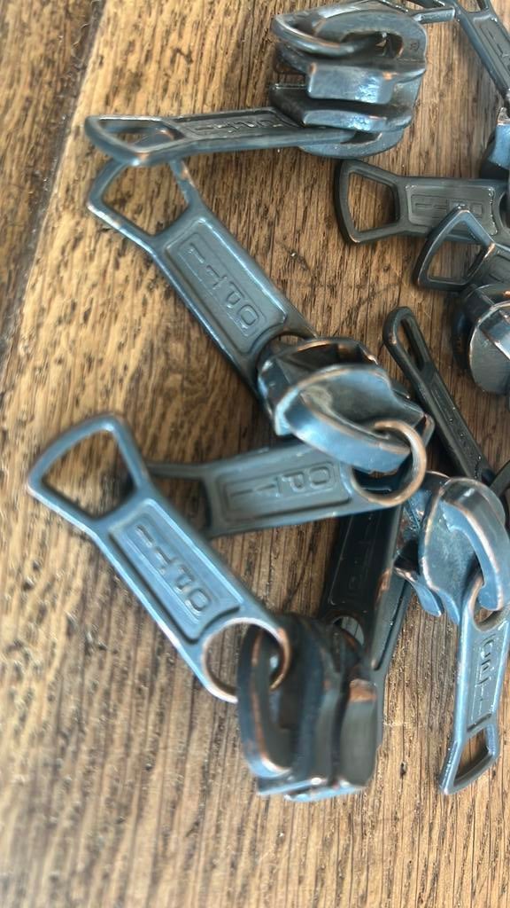Vintage rits schuivers OPTI, Ophalen of Verzenden, Gebruikt