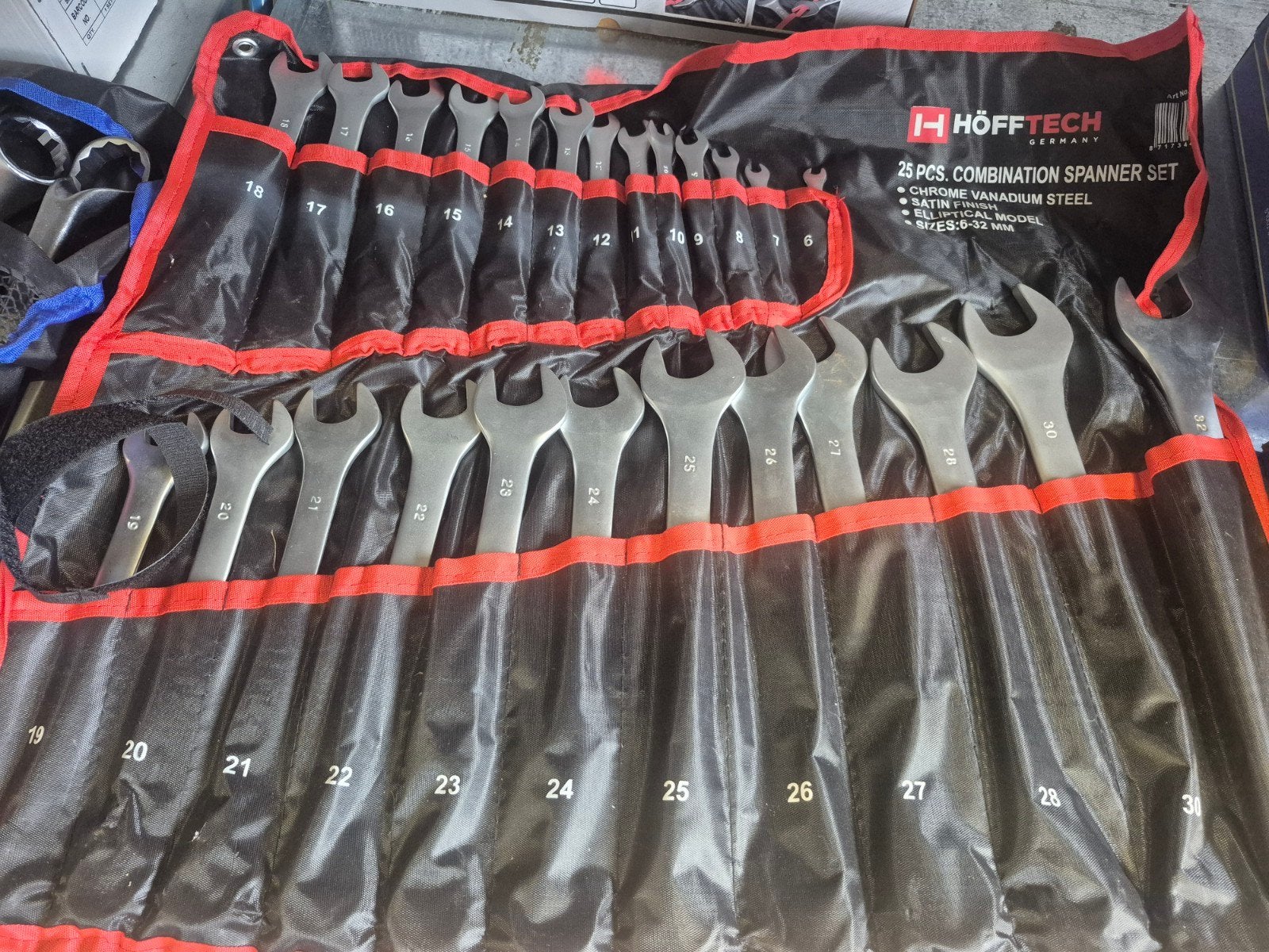 25-delige Combinatie Sleutelset (6-32 mm) nieuw!, Ophalen of Verzenden, Gebruikt, Sleutel/ratel, Overige merken