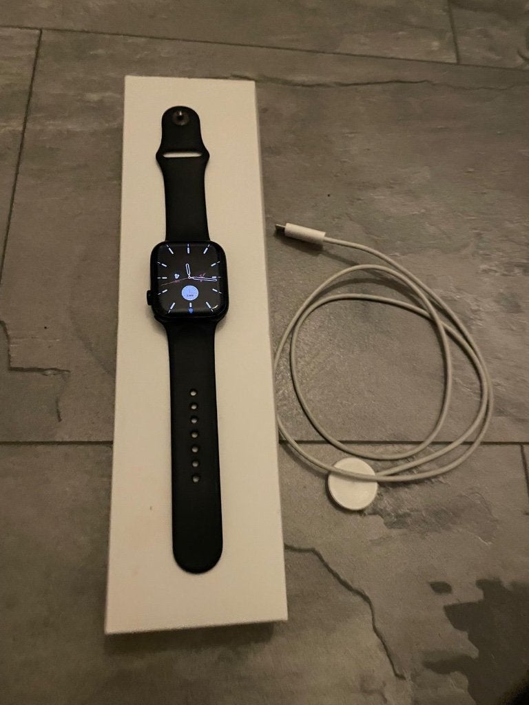 Apple Watch 8, Ophalen of Verzenden, Zwart, IOS