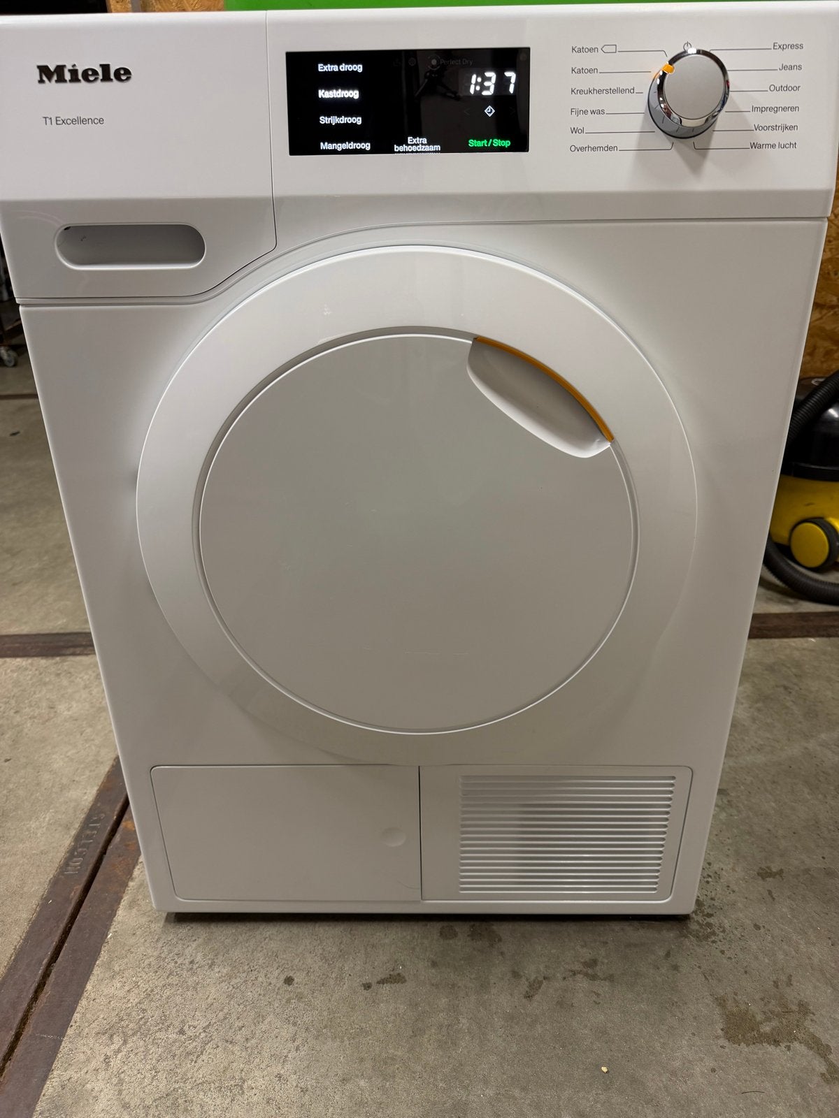 Miele T1 Excellence TEB235 WP Warmtepompdroger, Ophalen, 8 tot 10 kg, Zo goed als nieuw, Voorlader
