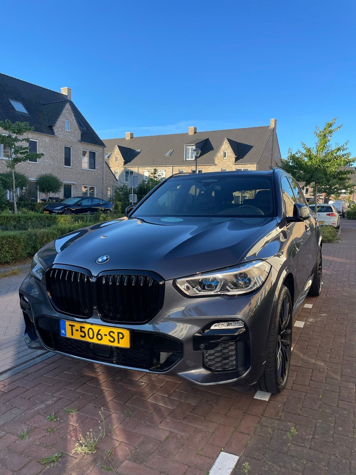 BMW X5 Xdrive 45e M-sport, 560pk Aut bj 2020 Arctic Grau, Auto's, Lichtsensor, 2410 kg, Vierwielaandrijving, 2998 cc