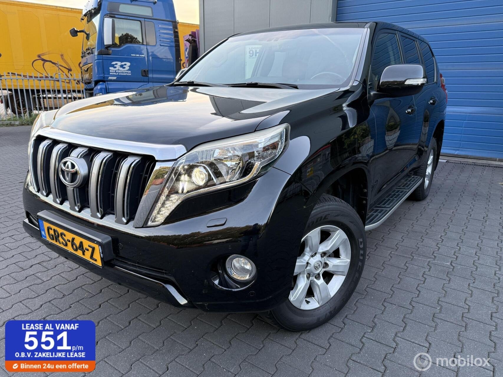 Toyota LandCruiser / 3.0 D-4D VX / 5DRS / AUTOMAAT / KEYLESS, Automaat, Gebruikt, 3000 kg, Zwart