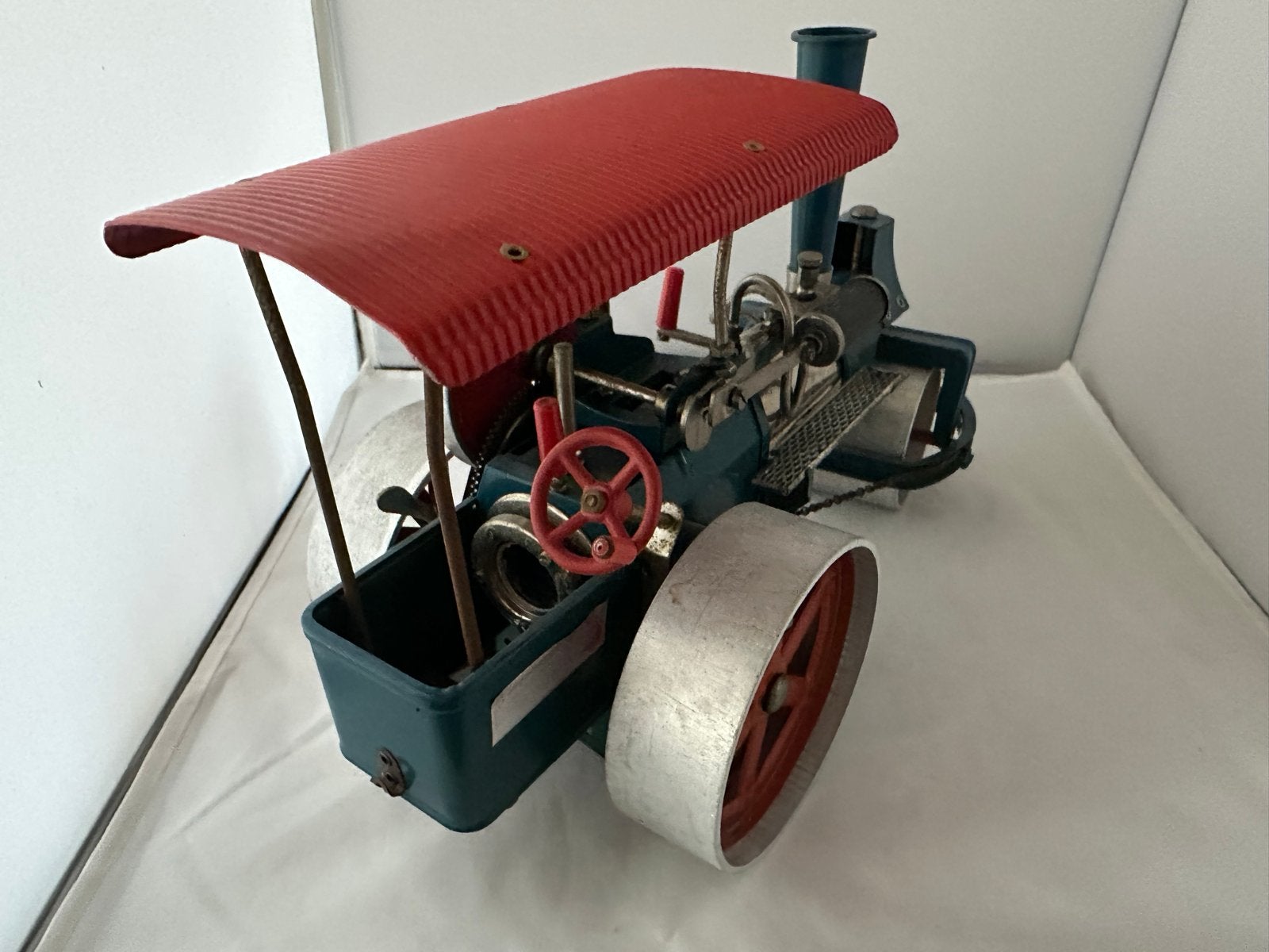 Complete Wilesco stoomset: stoomwals, stoommachine & accesso, Hobby en Vrije tijd, Ophalen, Gebruikt