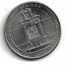 USA 1/4 Dollar 2010, Postzegels en Munten, Munten | Amerika, Ophalen of Verzenden, Noord-Amerika