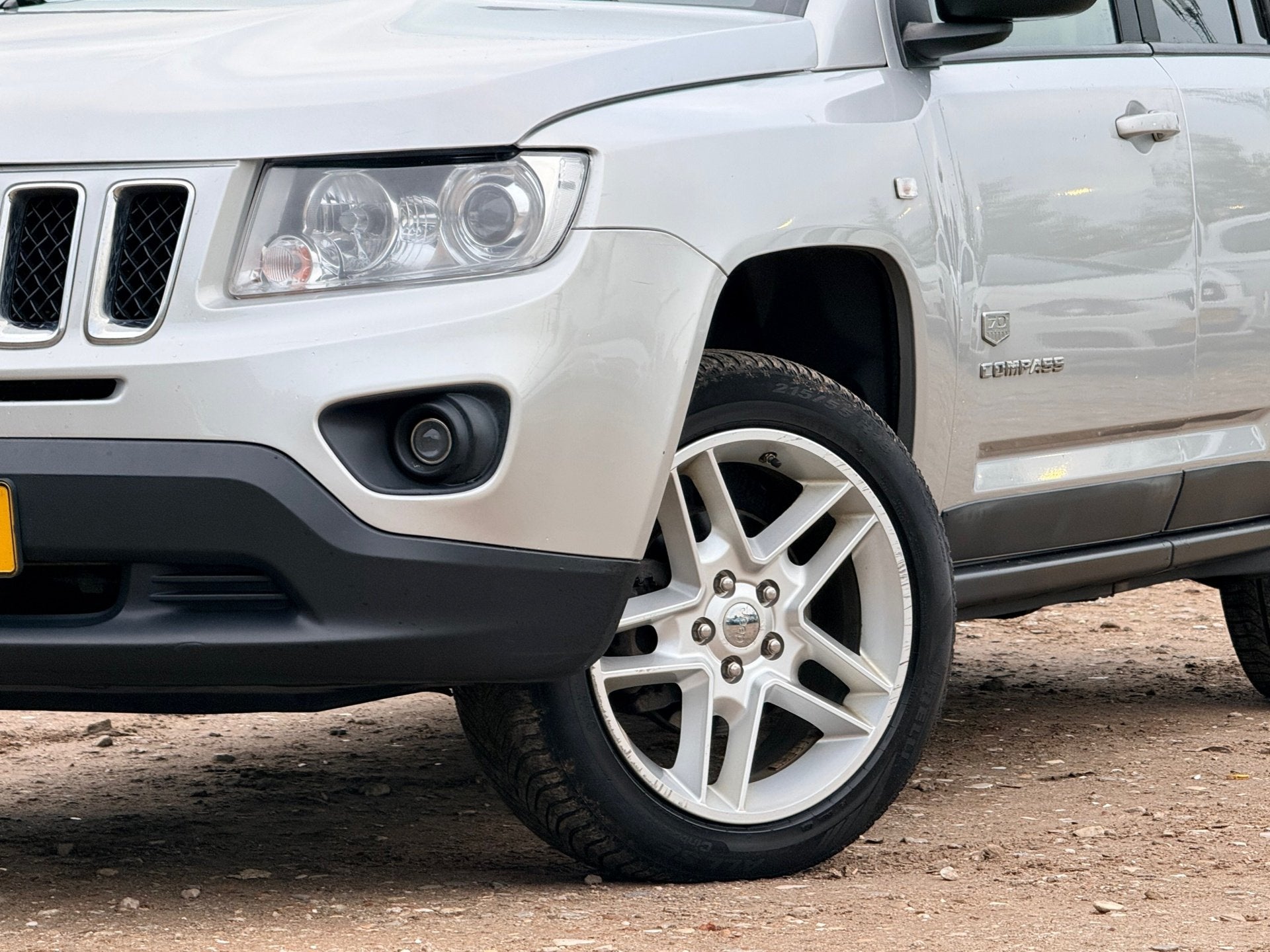 Jeep Compass 2.4 70th Anniversary 4WD/ AUTOMAAT, Auto's, Automaat, Euro 5, 450 kg, Gebruikt