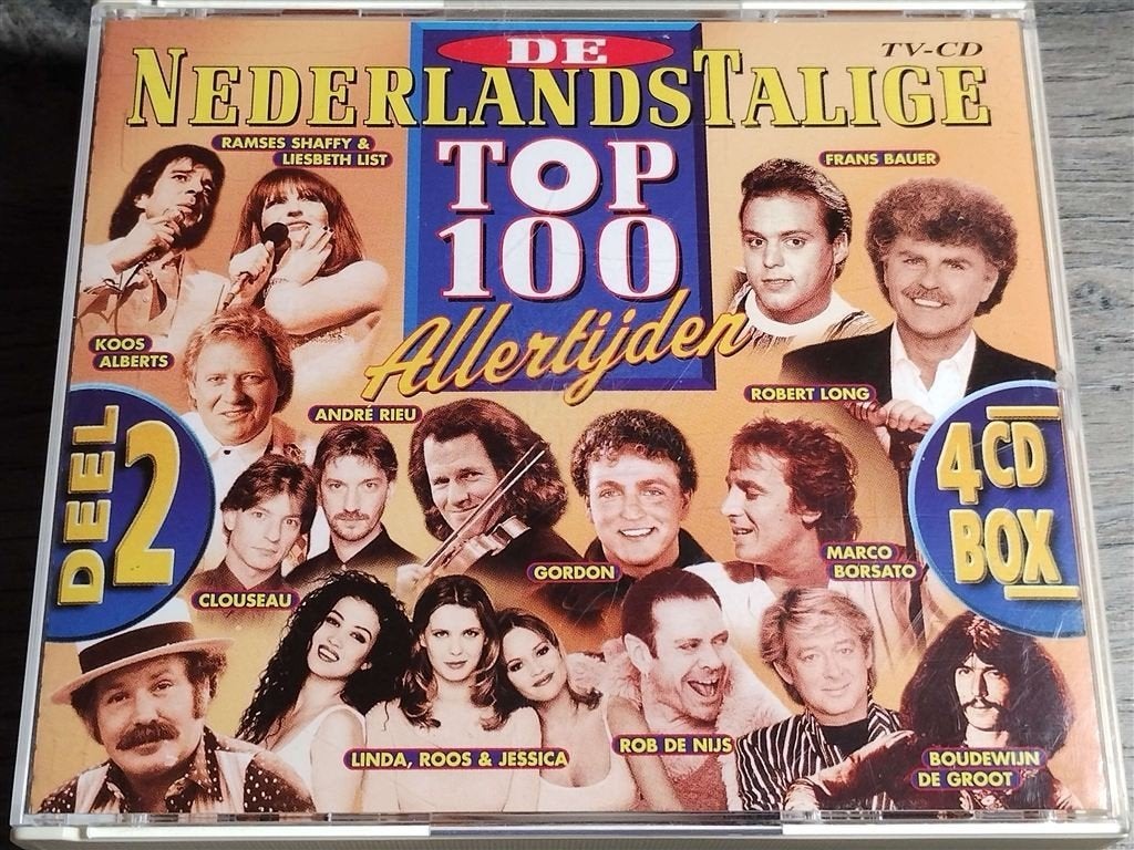 De Nederlandstalige Top 100 Allertijden - Deel 2 [4CD], Ophalen of Verzenden, Zo goed als nieuw, Nederlandstalig