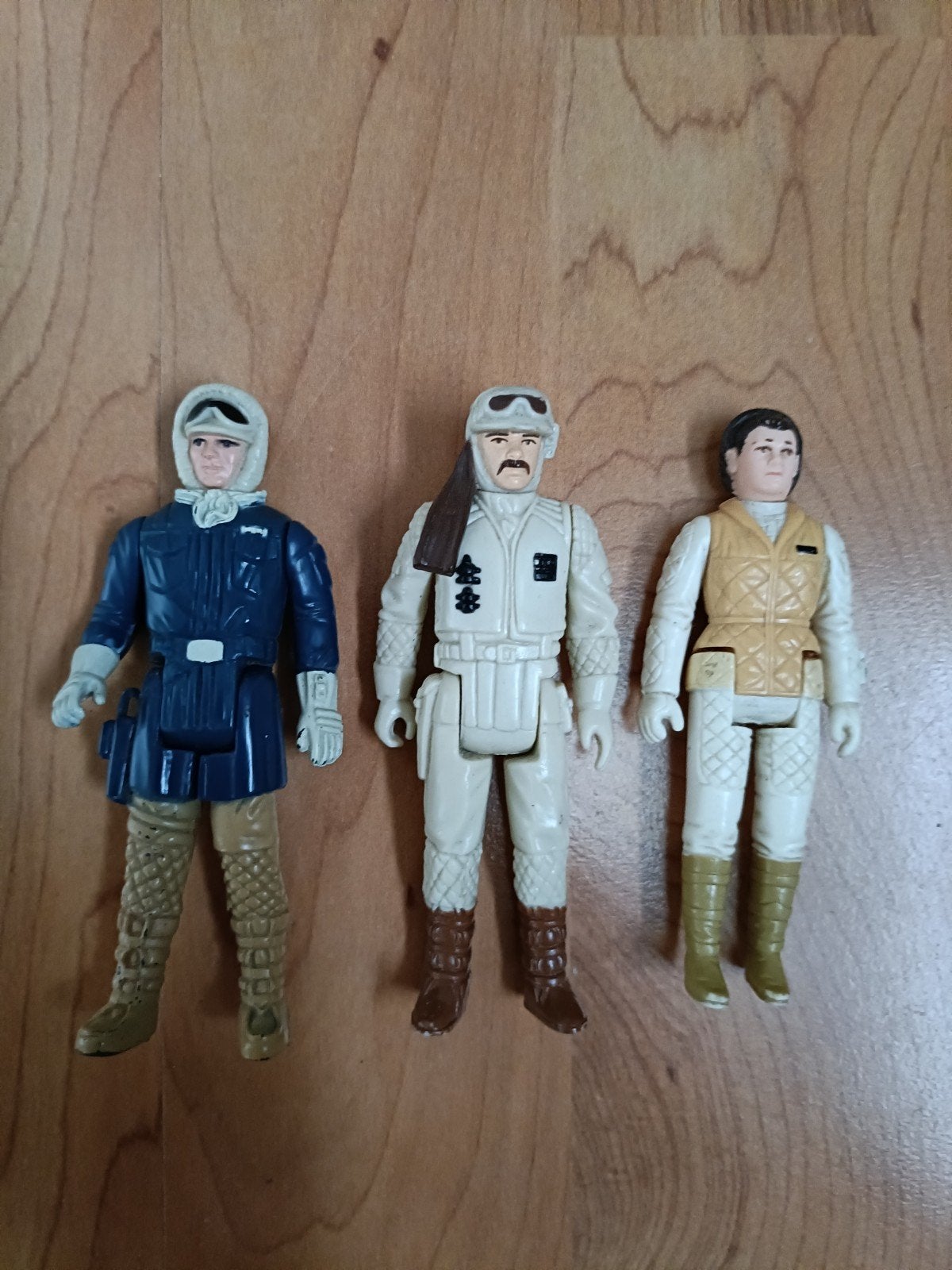 star Wars battle of hoth figuren 1980 en blaster, Ophalen of Verzenden, Gebruikt, Actiefiguurtje