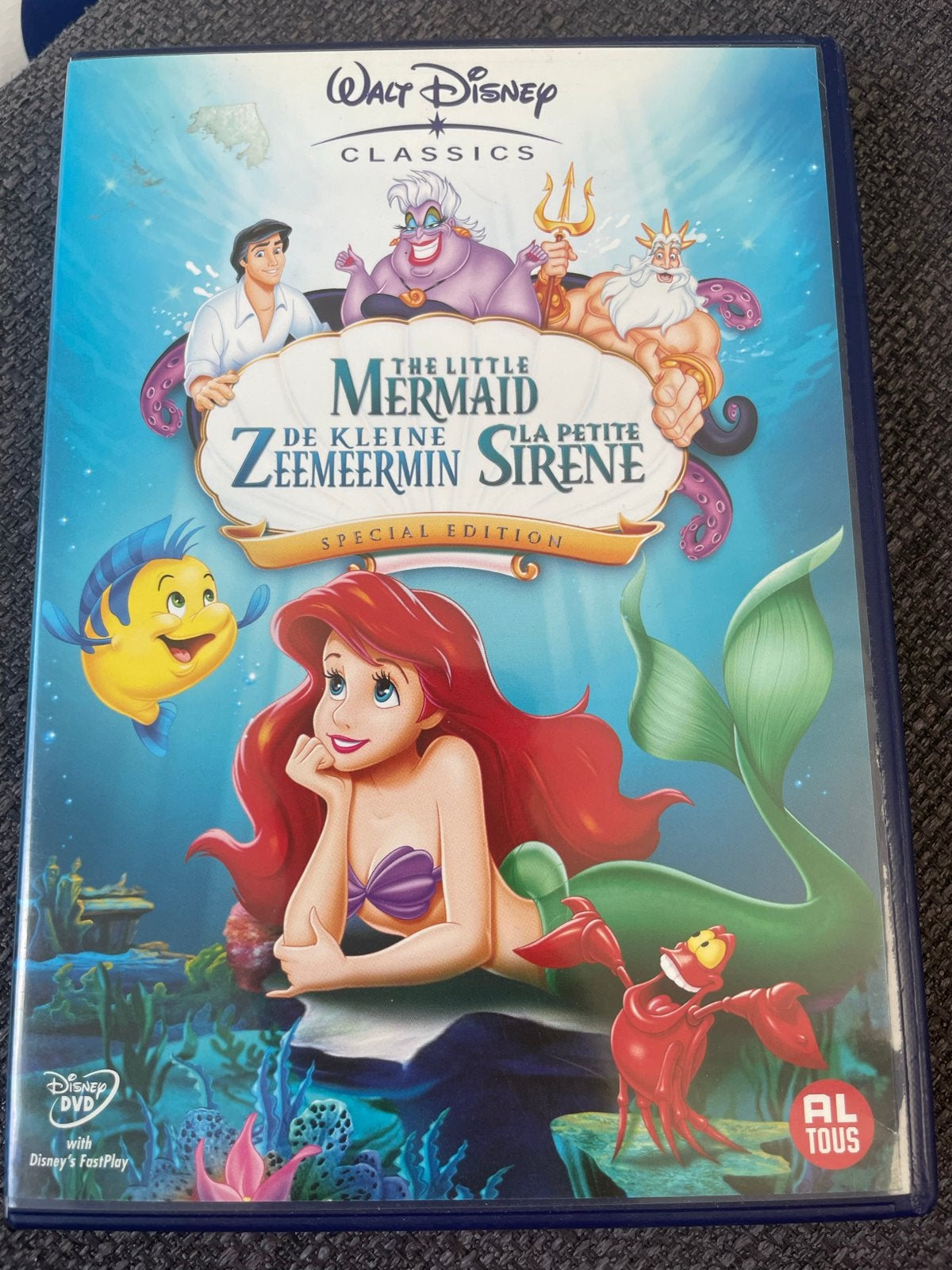 De Kleine Zeemeermin - Speciale Editie DVD, Cd's en Dvd's, Dvd's | Kinderen en Jeugd, Alle leeftijden, Nederlands, Familie, Film