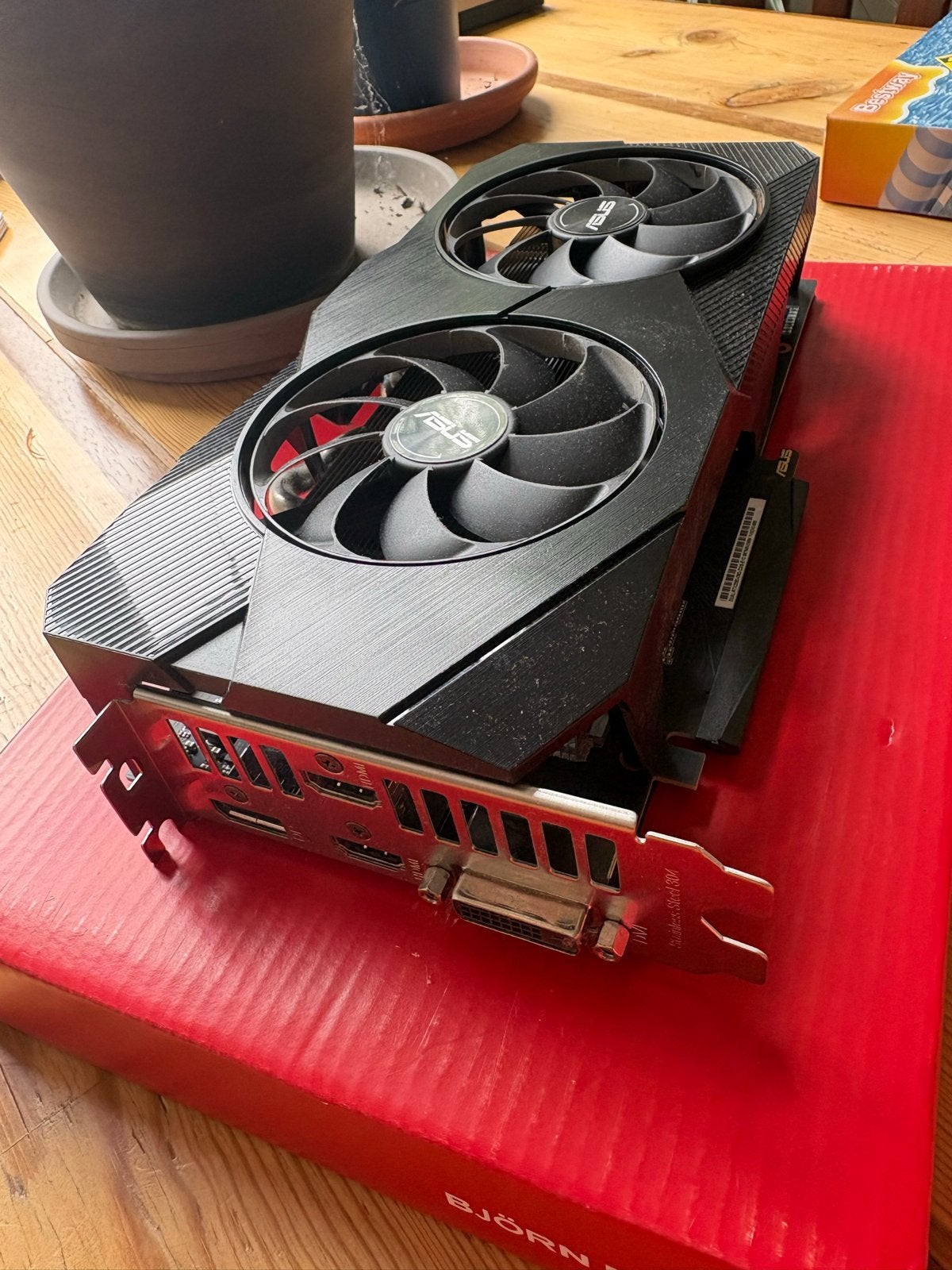 ASUS Dual GeForce RTX 2060 OC EVO 6GB Videokaart, Computers en Software, Videokaarten, PCI-Express 3, HDMI, GDDR6, Ophalen of Verzenden
