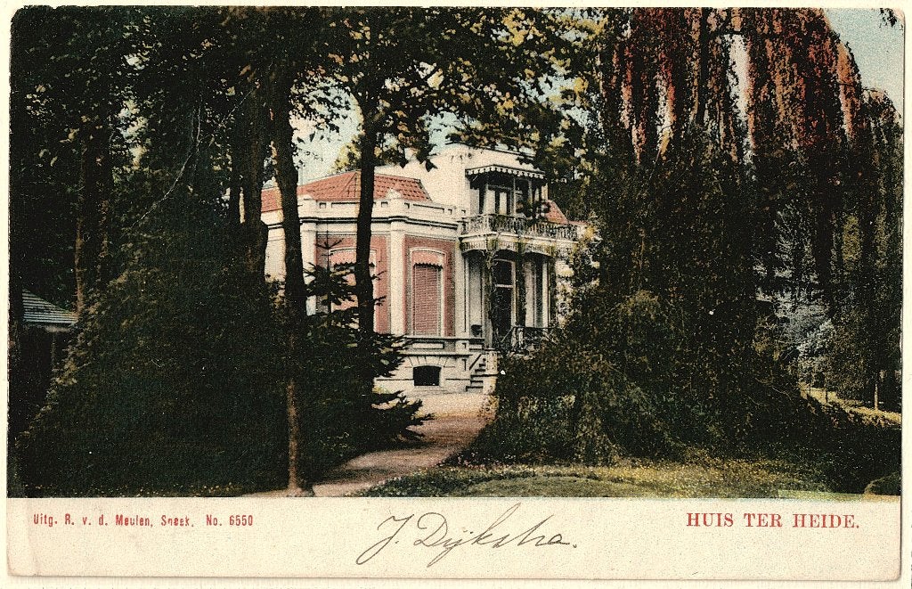 Huis ter Heide (Fr) St. Nicolaasga, gelopen voor 1908,, Verzenden, Voor 1920, Gelopen, Friesland
