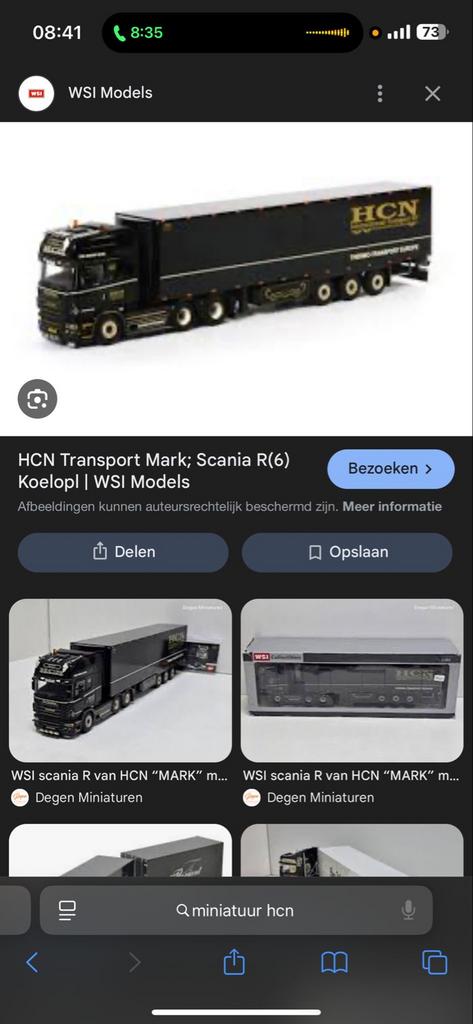 GEZOCHT! HCN Mark, Hobby en Vrije tijd, Modelauto's | 1:50, Ophalen of Verzenden, Zo goed als nieuw, Bus of Vrachtwagen, Wsi