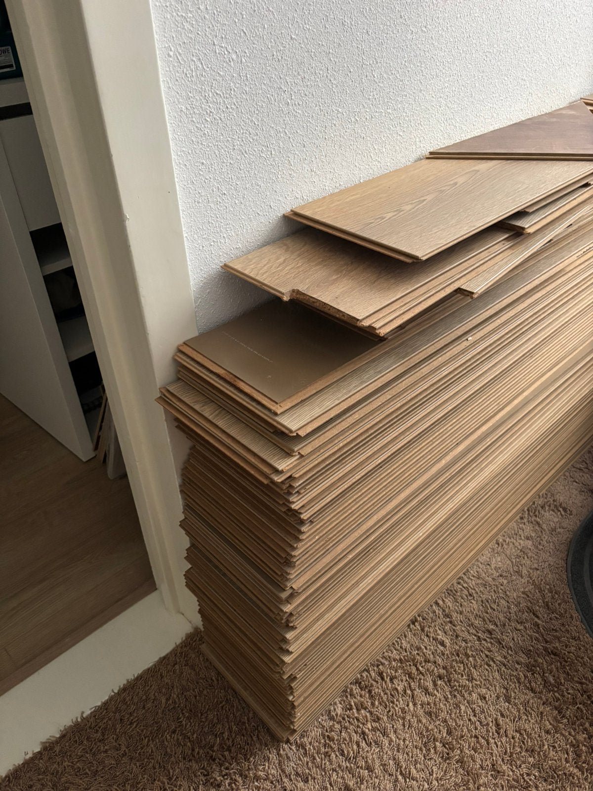 Laminaat, 10m2, gratis af te halen!, Ophalen, 50 tot 150 cm, Zo goed als nieuw, 10 m² of meer