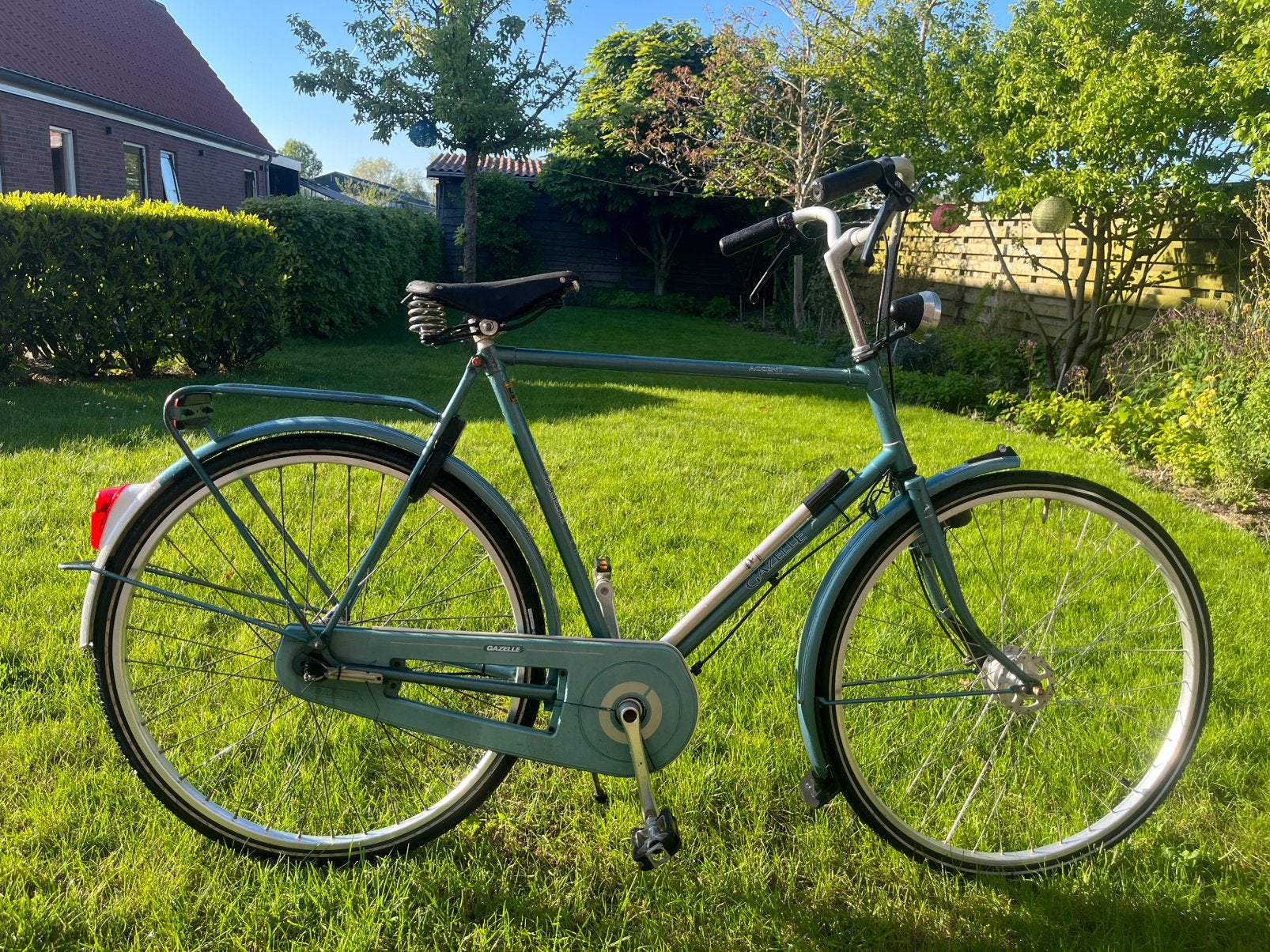 Supper nette Herenfiets Gazelle 28 inch, Fietsen en Brommers, Fietsen | Oldtimers, Ophalen, Terugtraprem
