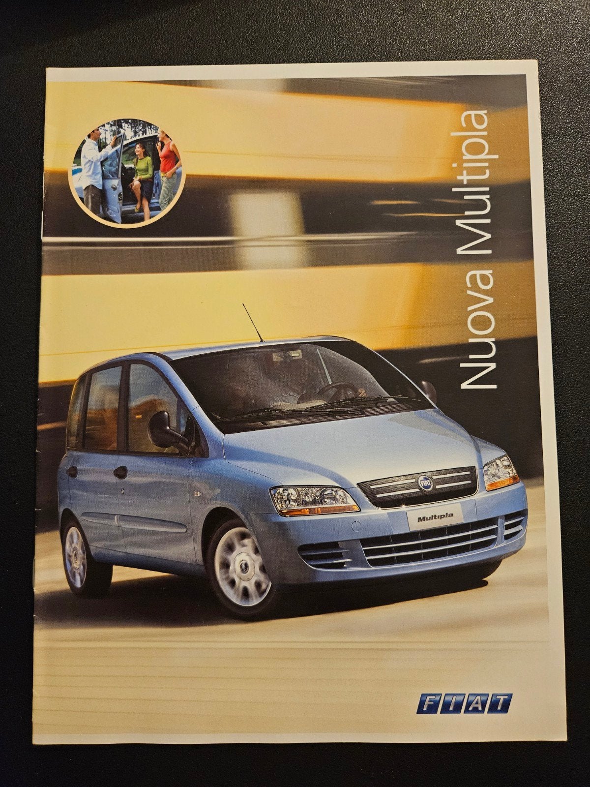 Brochure Fiat Multipla 2004 Italië, Ophalen of Verzenden, Zo goed als nieuw, Overige merken