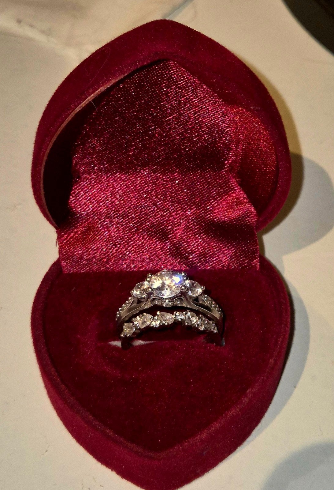 5 modellen ringen. Zilver/ Labradoriet/Rozenkwarts/Goud 2x, Ophalen, Nieuw