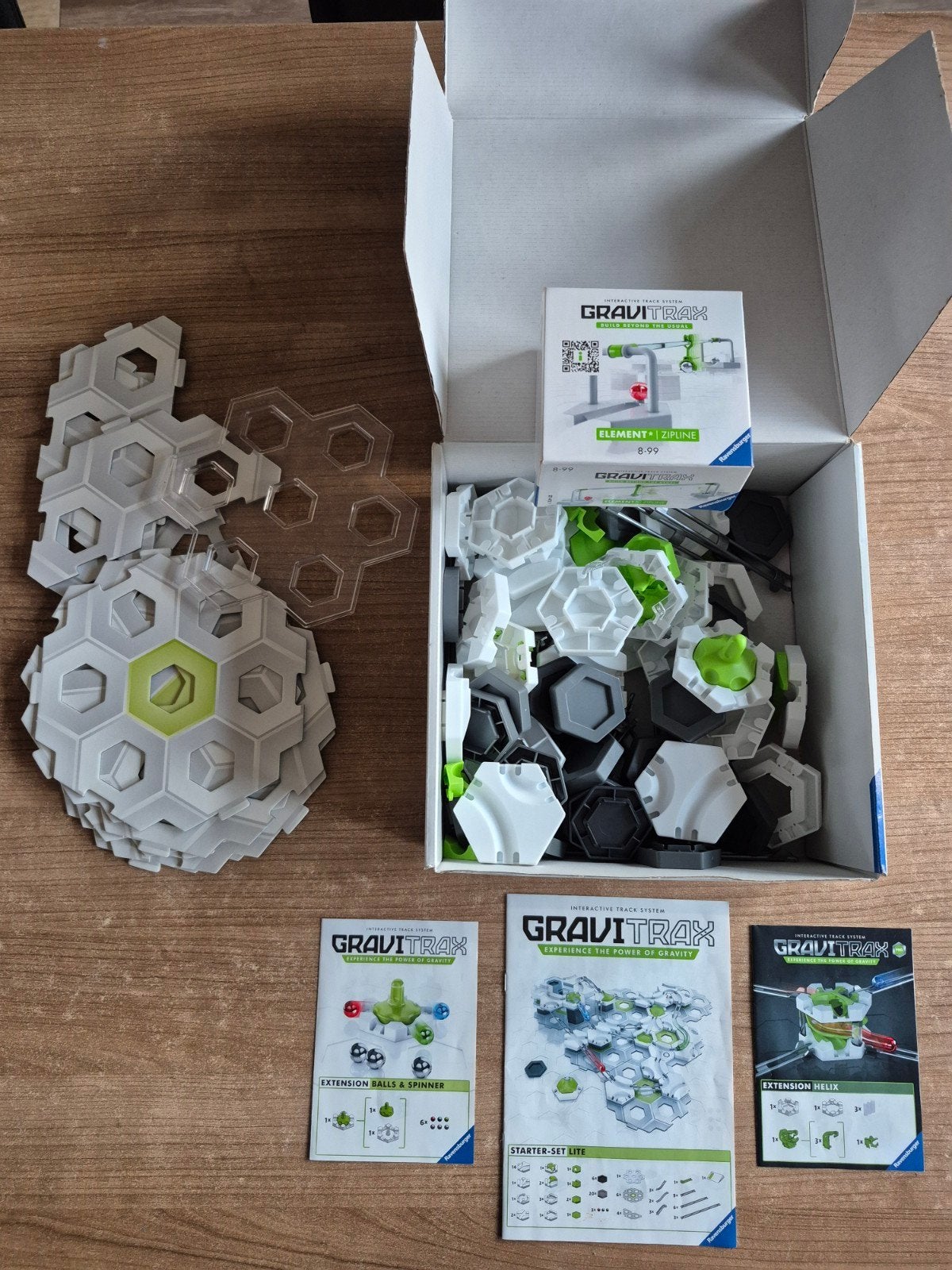 GraviTrax Starter Set Lite + uitbreidingen, Ophalen of Verzenden, Zo goed als nieuw, Overige merken