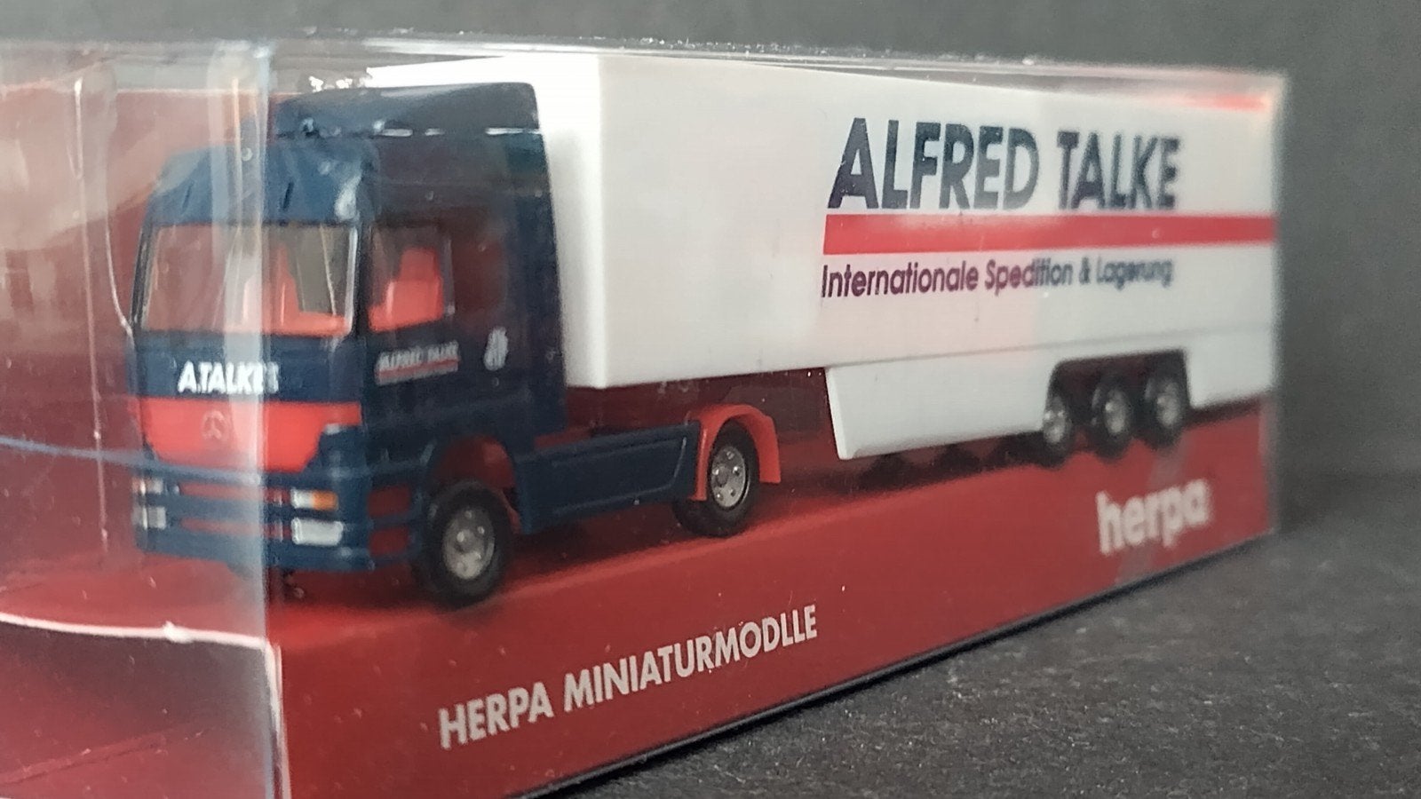Mercedes Benz Actros Talke 1;160 N Spoor Herpa Pol, Hobby en Vrije tijd, Modelauto's | Overige schalen, Verzenden, Nieuw, M, Herpa