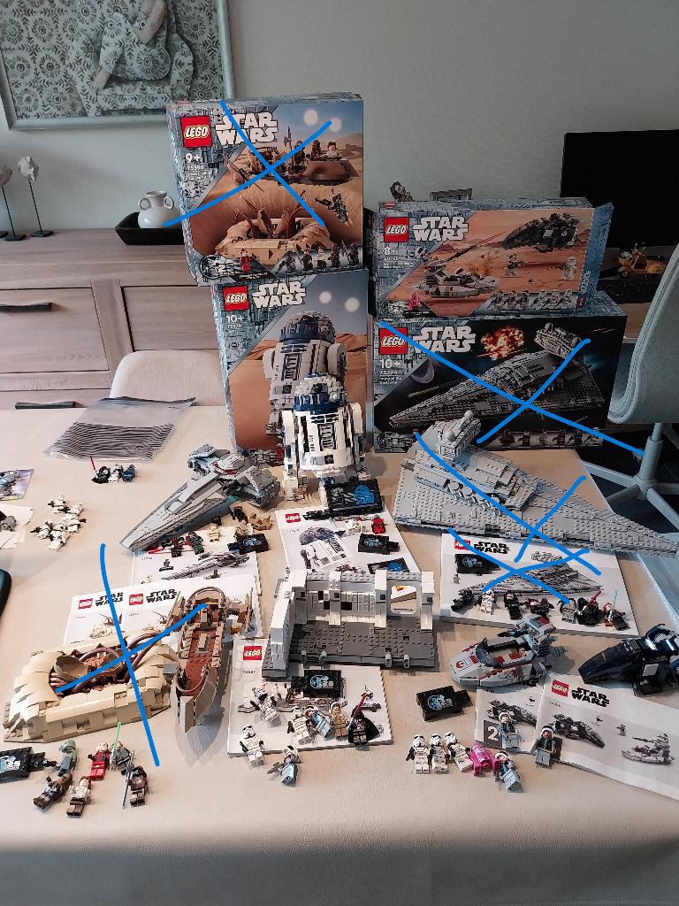 lego star wars lot  25 jaar lego star wars sets, Star Wars, Lego, Ophalen of Verzenden, Complete set