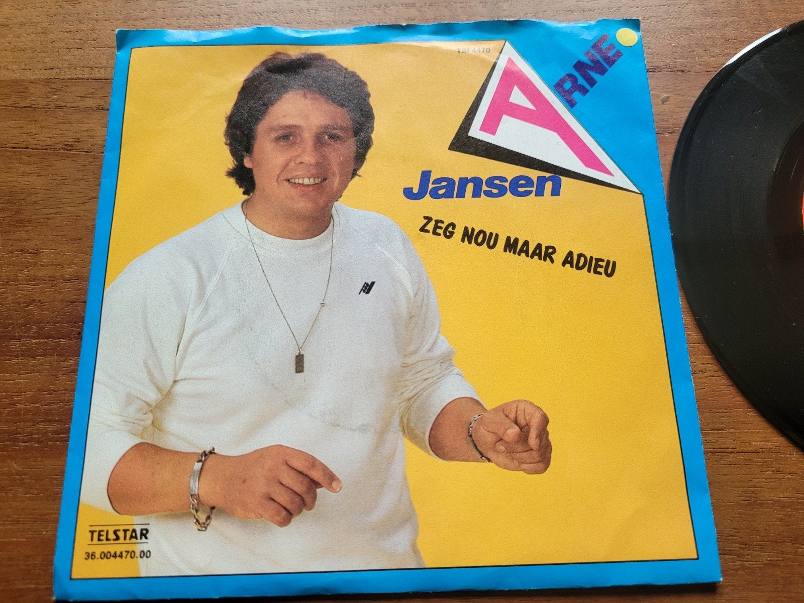 Arne Jansen - Zeg Nou Maar Adieu / Oh Baby - Telstar 1986, Cd's en Dvd's, Gebruikt, 7 inch, Ophalen of Verzenden, EP