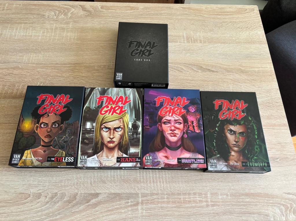 Final Girl Core Box + 4 Feature Films – Excellent Condition, Hobby en Vrije tijd, Gezelschapsspellen | Bordspellen, Een of twee spelers