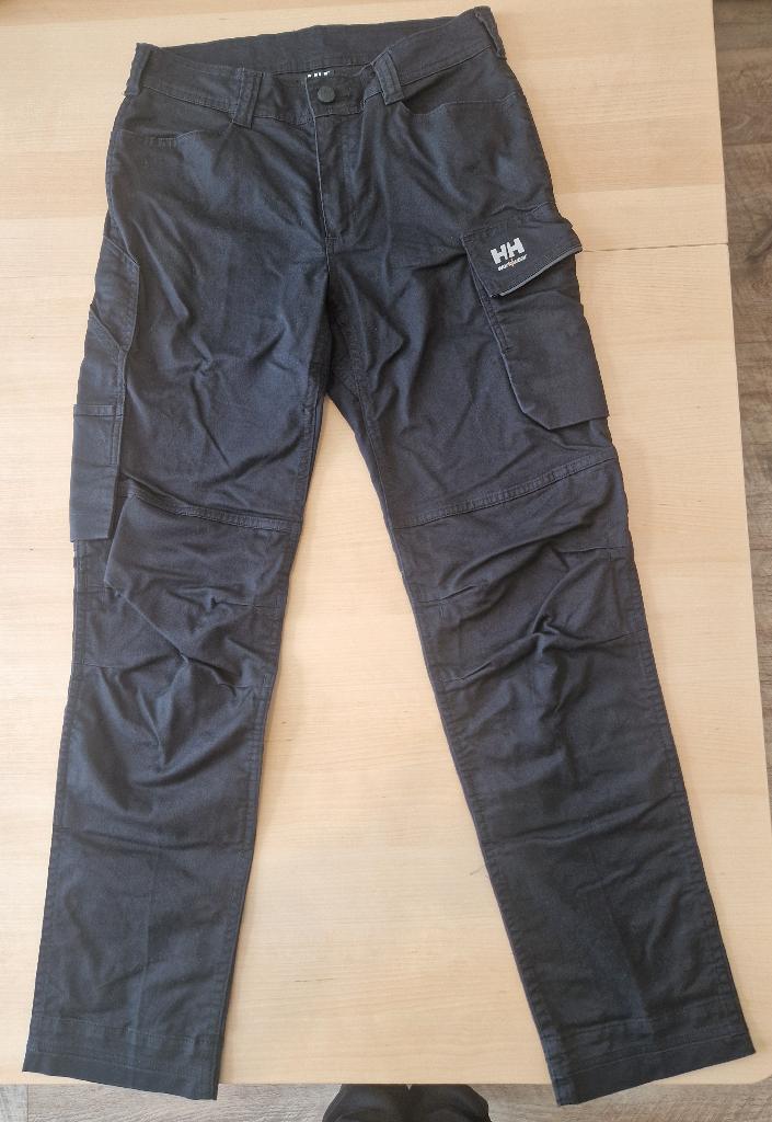 Werkbroek Helly Hansen, maat C38, Kleding | Dames, Verzenden, Zo goed als nieuw, Zwart, Lang