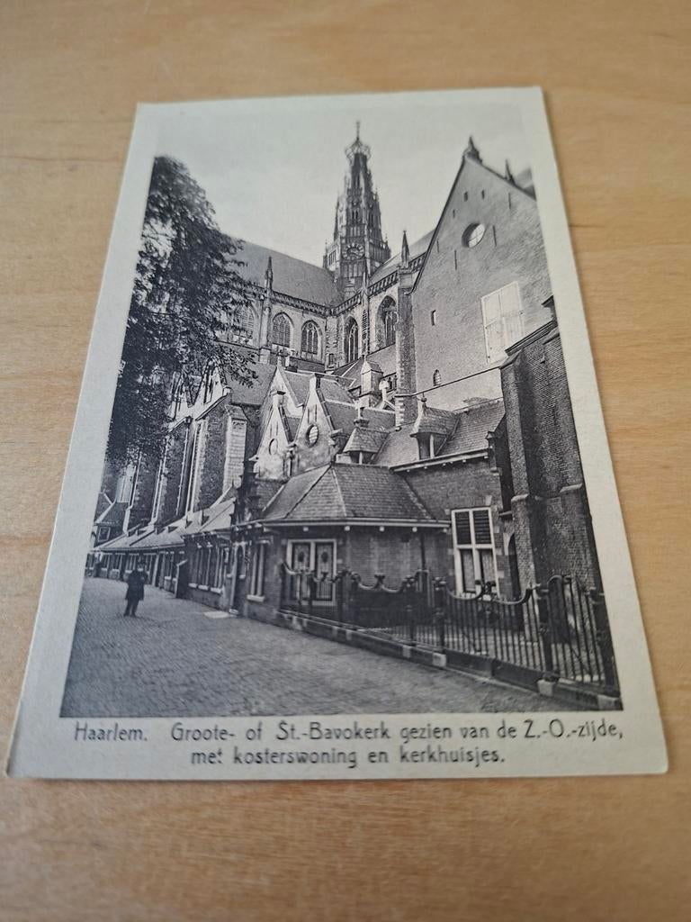 Haarlem Grote of St.-Bavokerk, Verzamelen, Ophalen of Verzenden, 1920 tot 1940, Ongelopen, Noord-Holland