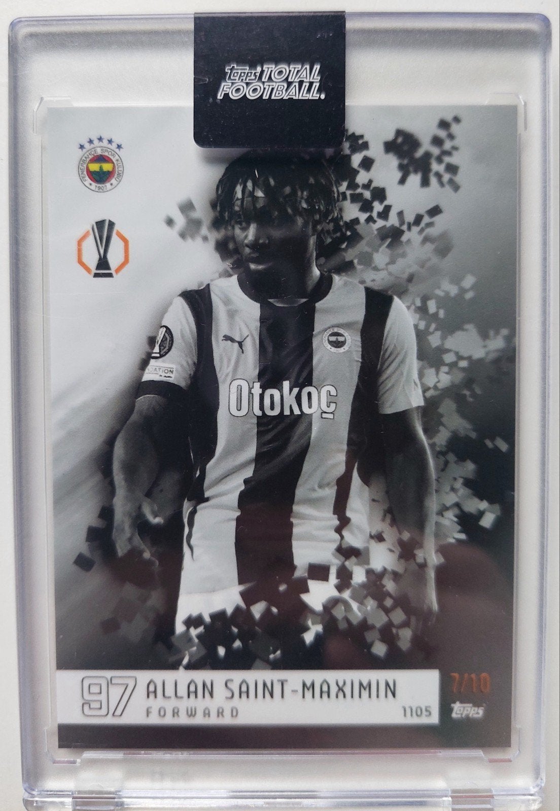 Allan Saint-Maximin Topps Total Football 7/10, Ophalen of Verzenden, Zo goed als nieuw, Buitenlandse clubs, Spelerskaart