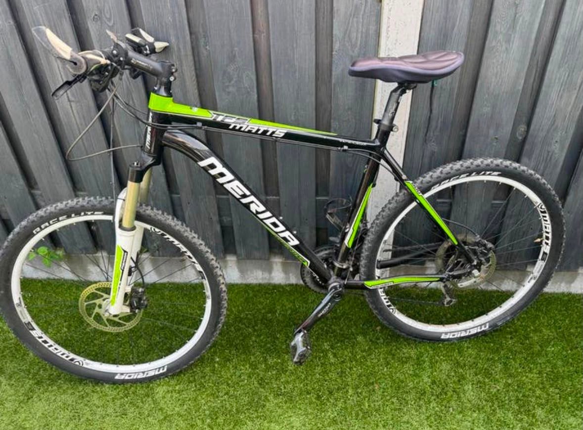 Goede Merida Mountainbike, Ophalen