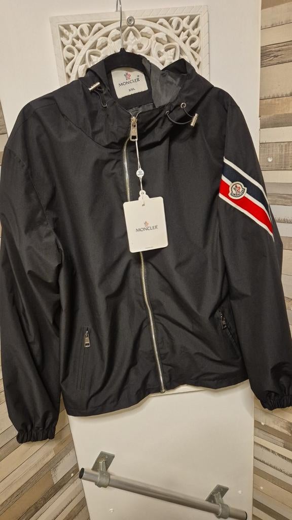 Moncler windbreaker. Xl. Xxl, Ophalen of Verzenden, Nieuw, Overige maten, Zwart