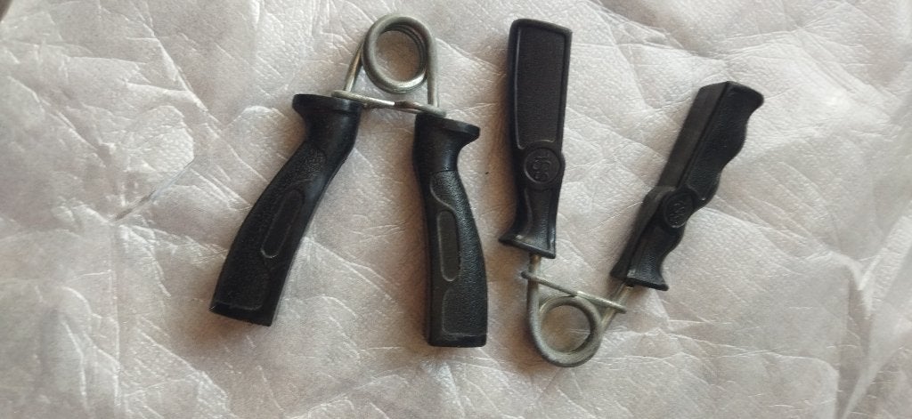 handknijper set fitness heren, Ophalen, Gebruikt
