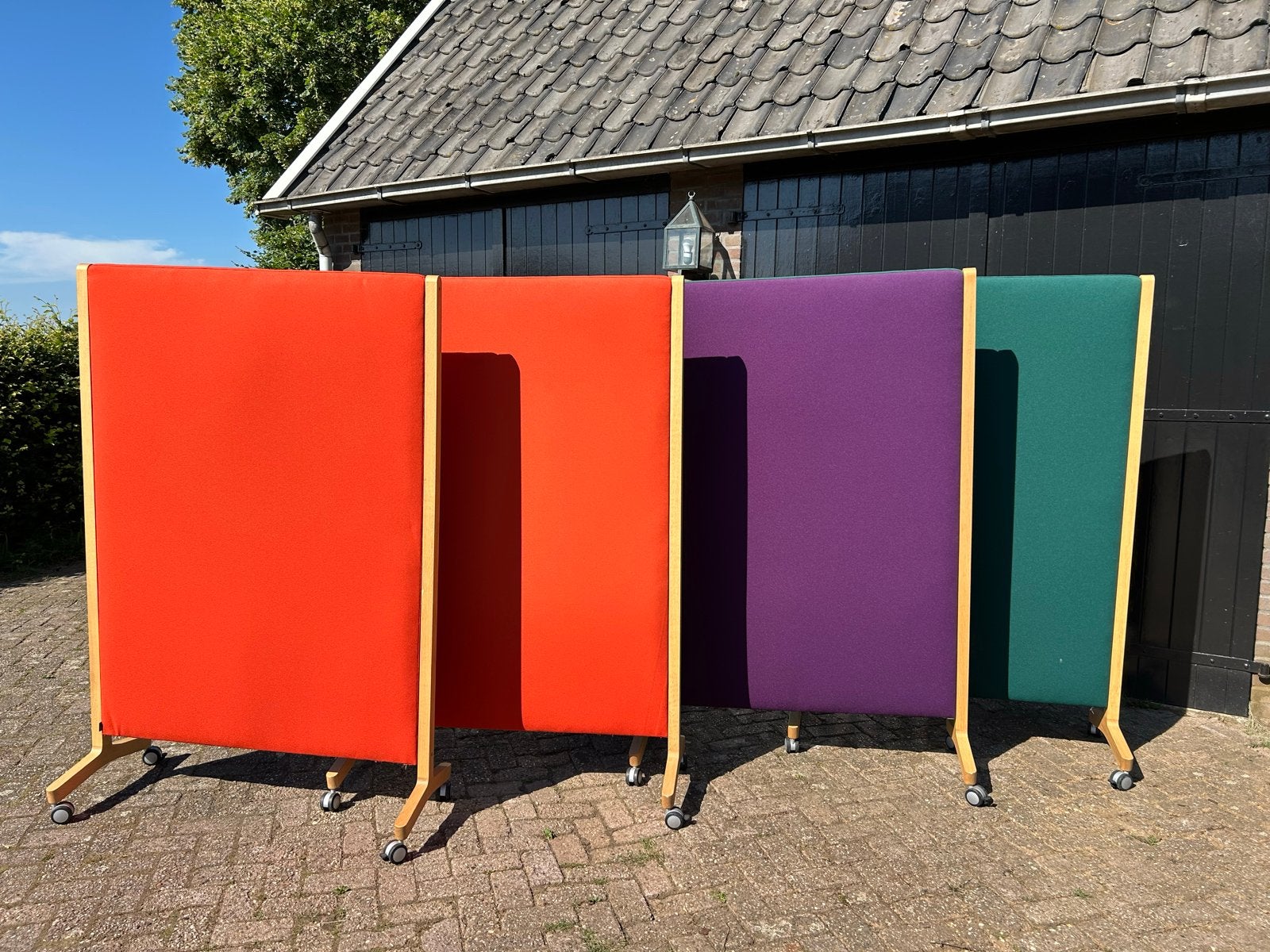 Cascando mobiele akoestische scheidingswanden (4 stuks), Aankleding binnen, Ophalen of Verzenden, Nieuw zonder verpakking, Inrichting