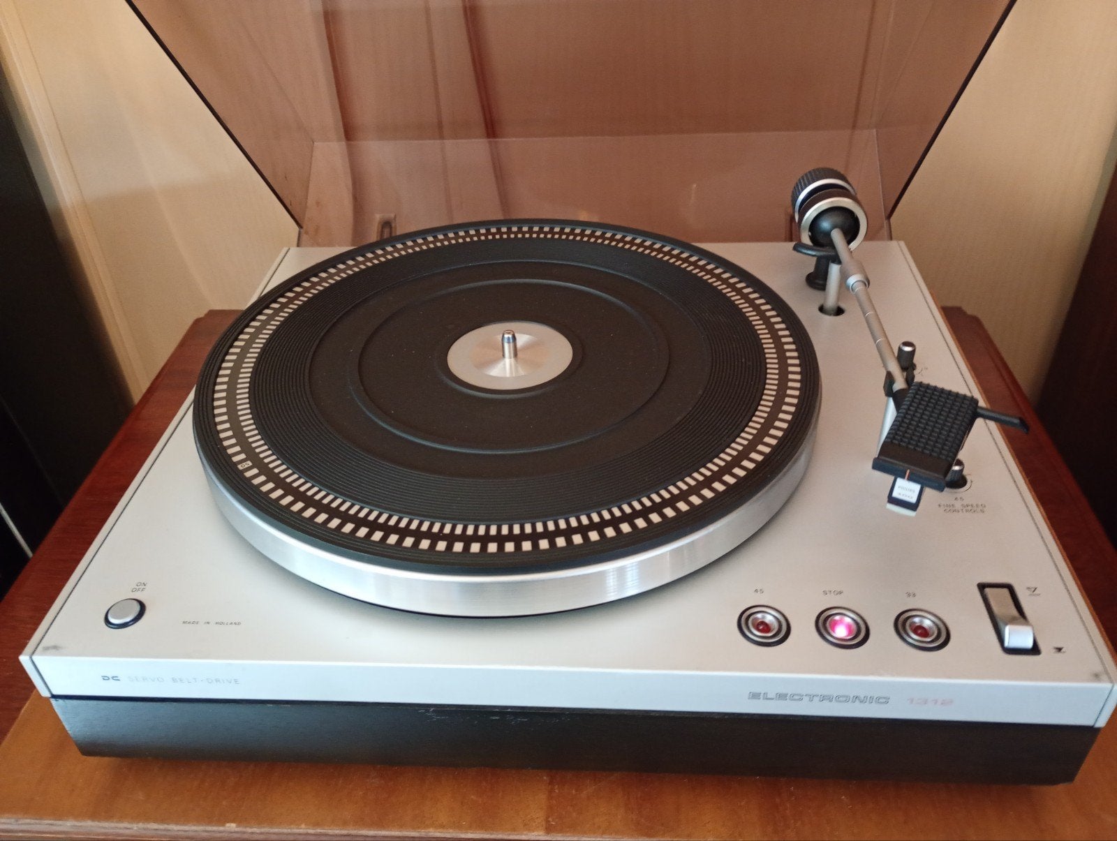 Aristona(Philips) 1312 Platenspeler, Audio, Tv en Foto, Platenspelers, Ophalen, Philips, Gebruikt, Automatisch