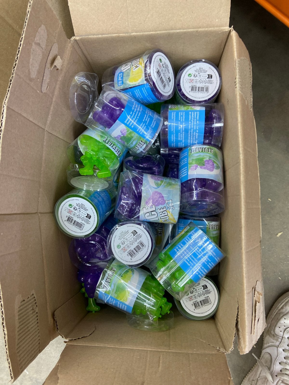 Herbruikbare ijsblokjes set - 10 stuks, Overige typen, ., Kunststof, Nieuw