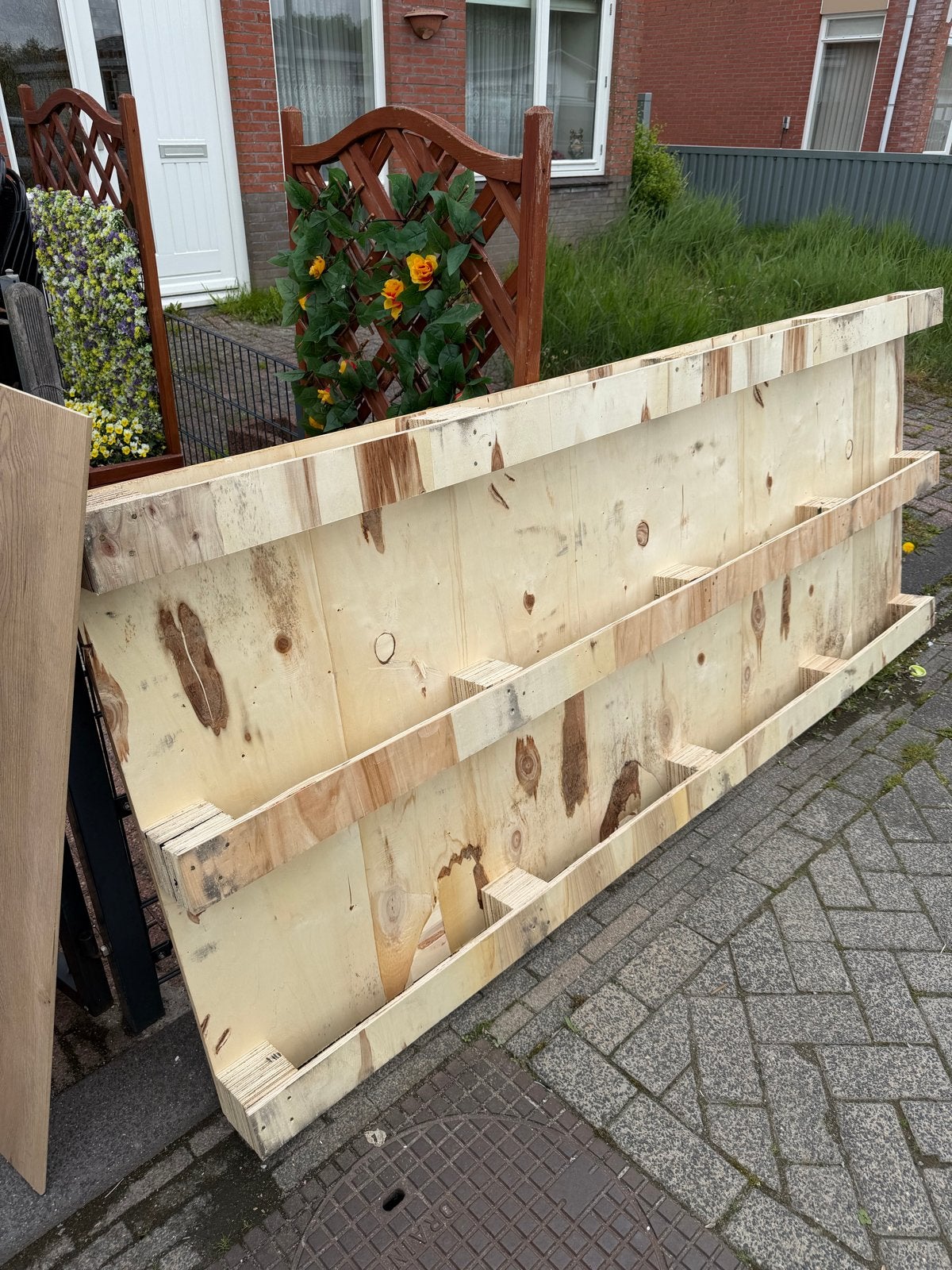 Gratis pallets af te halen, Doe-het-zelf en Verbouw, Platen en Panelen, Ophalen of Verzenden, Gebruikt, Hout