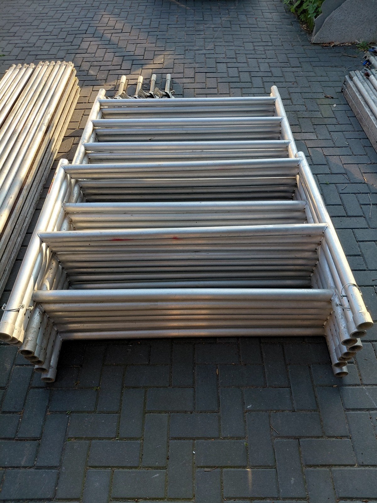 Euroscaffold rolsteiger, Doe-het-zelf en Verbouw, Steigers, Ophalen of Verzenden, Gebruikt, Rolsteiger of Kamersteiger, 5 meter of hoger