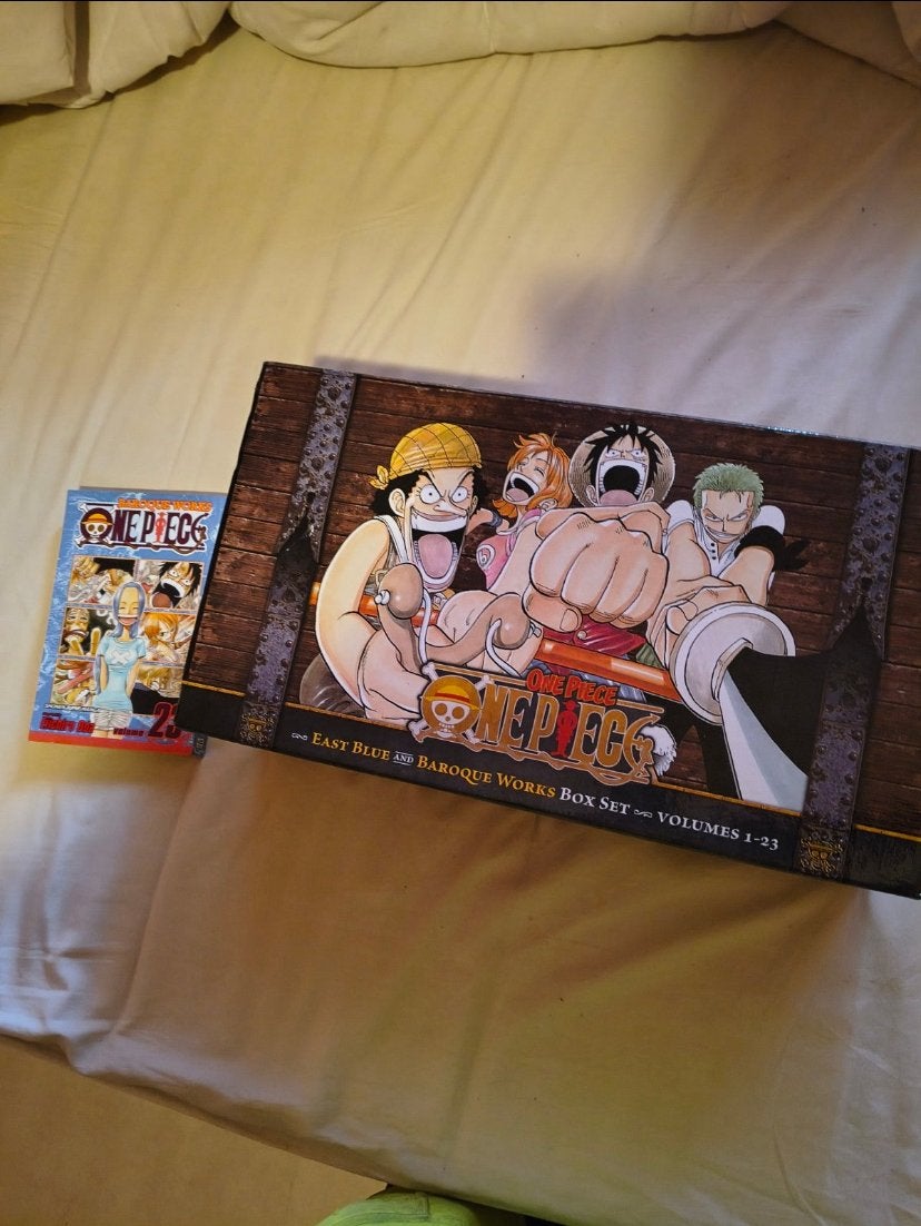 One Piece Box Set 1 (Vol. 1-23) - Volume 23 past niet, Boeken, Meerdere stripboeken, Ophalen of Verzenden, Zo goed als nieuw