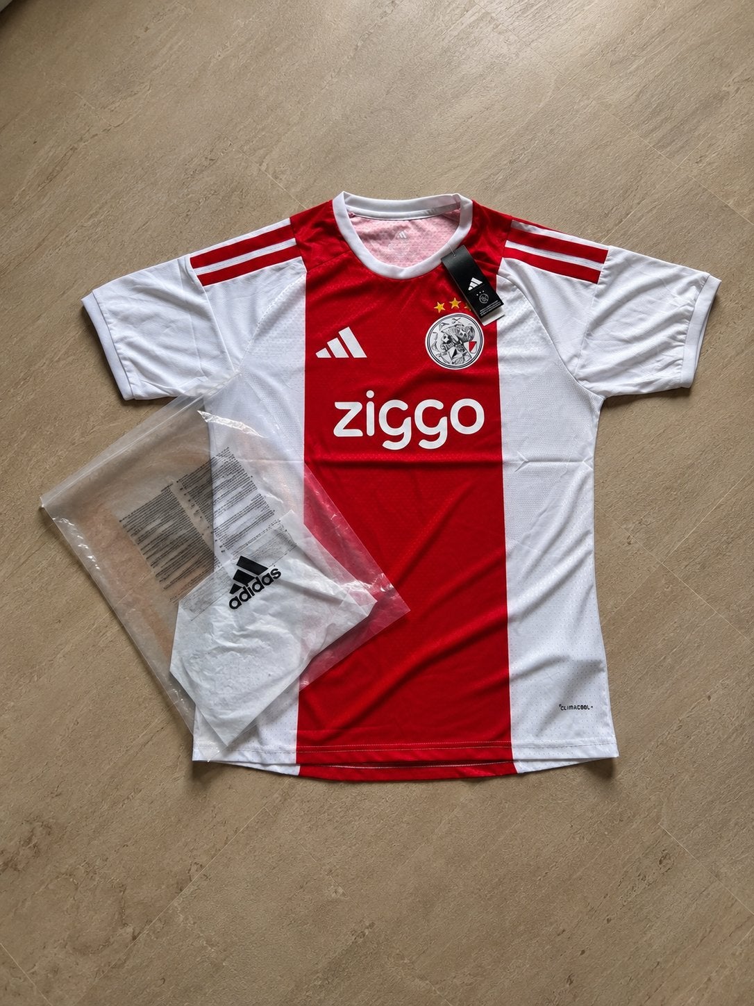 Ajax 26/27 Thuis Premium Player Versie Shirt L, XL XXL Nieuw, Maat 52/54 (L), Verzenden, Nieuw, Voetbal