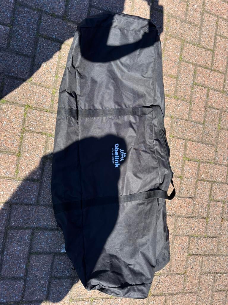 Nieuwstaat kampeer tent stokken tas groot XL Obelink, Caravans en Kamperen, Ophalen of Verzenden, Zo goed als nieuw