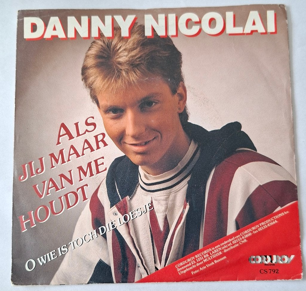 Danny Nicolai - Als jij maar van me houdt, Gebruikt, Ophalen of Verzenden, Overige typen, Nederlandstalig