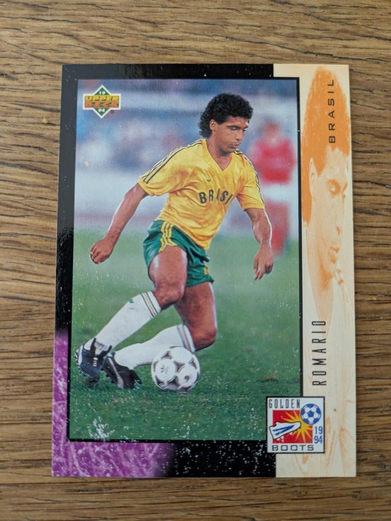 Romario Spelerskaart - Upper Deck World Cup 1994, Ophalen of Verzenden, Gebruikt, Buitenlandse clubs, Spelerskaart