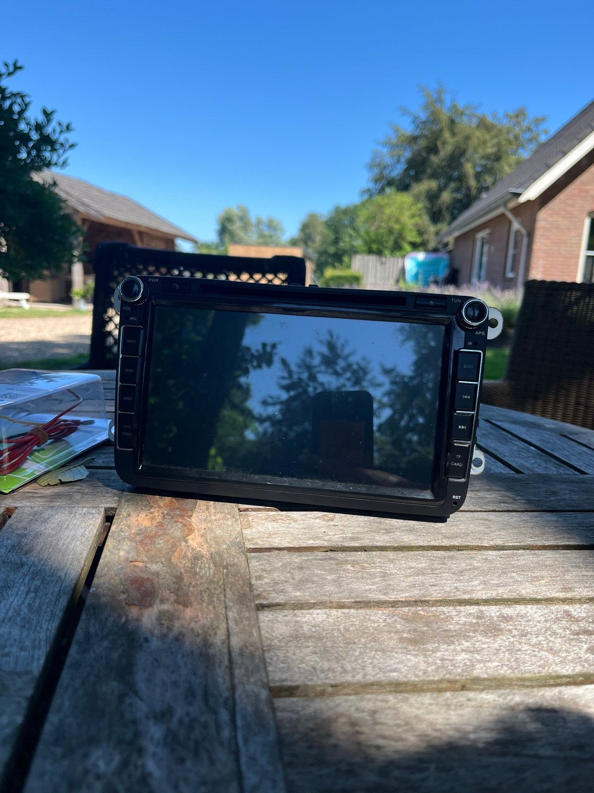 Auto Scherm / Multimedia Systeem VW Golf VII Audi A1, Ophalen, Gebruikt