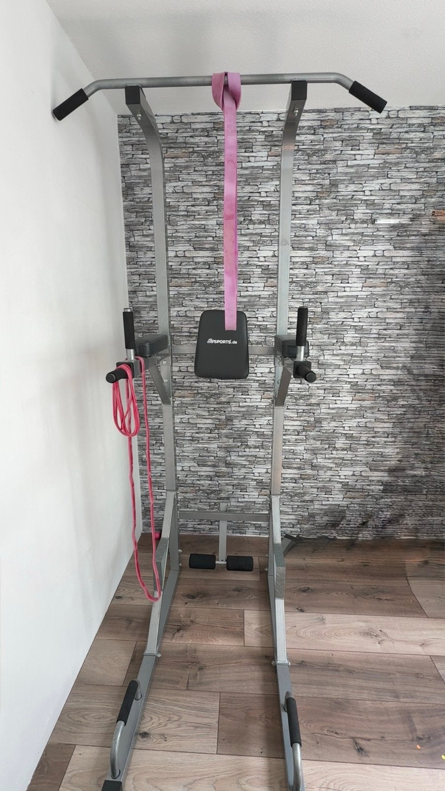 Krachtstation voor thuis - Pull-up en Dip Station, Ophalen, Gebruikt, Krachtstation, Armen